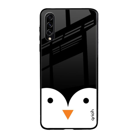 Cute Penguin Samsung Galaxy A50s Glass Cases & Covers Online