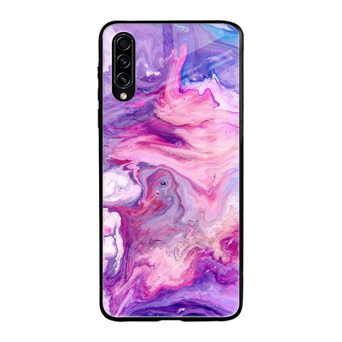 Cosmic Galaxy Samsung Galaxy A50s Glass Cases & Covers Online