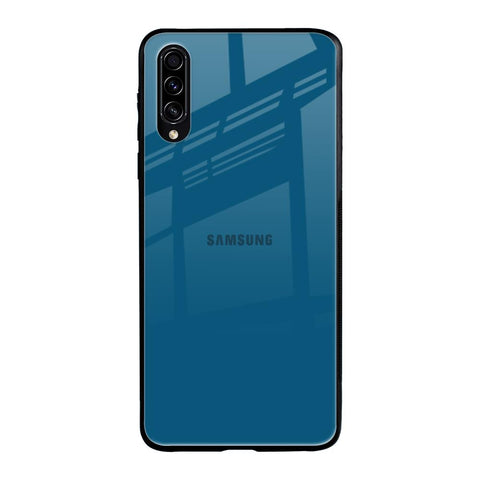 Cobalt Blue Samsung Galaxy A50s Glass Back Cover Online