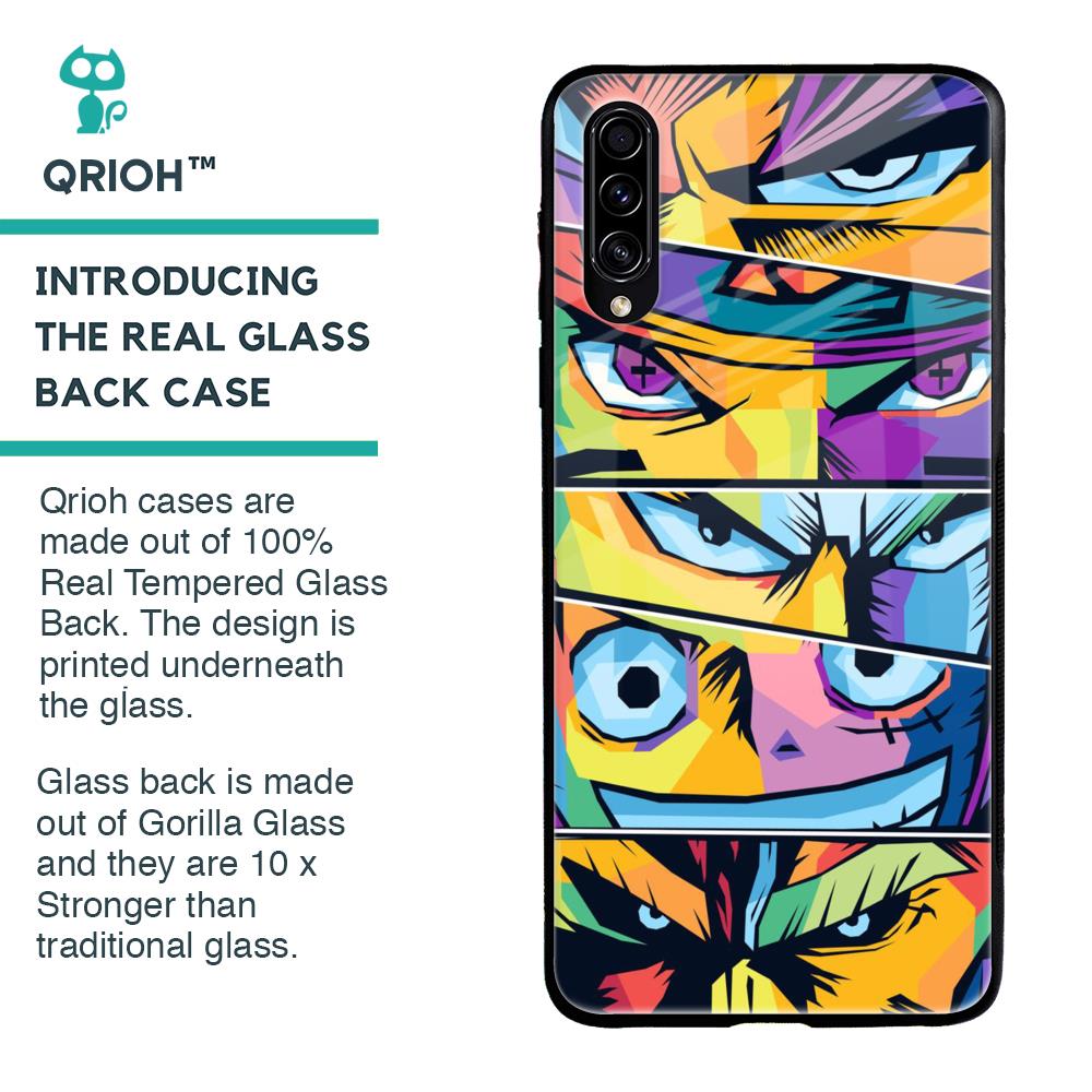 Anime Legends Glass Case for Samsung Galaxy A50s