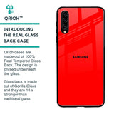 Blood Red Glass Case for Samsung Galaxy A50s