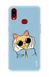 Attitude Cat Samsung Galaxy A10s Back Cover