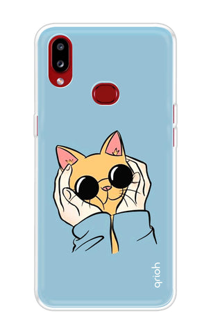 Attitude Cat Samsung Galaxy A10s Back Cover