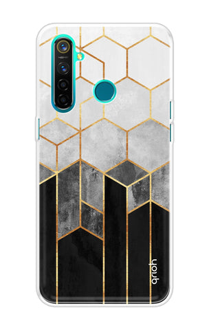 Hexagonal Pattern Realme 5 Pro Back Cover