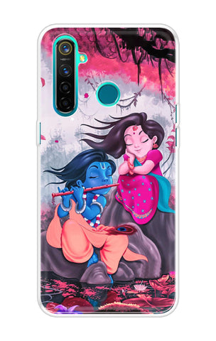 Radha Krishna Art Realme 5 Pro Back Cover