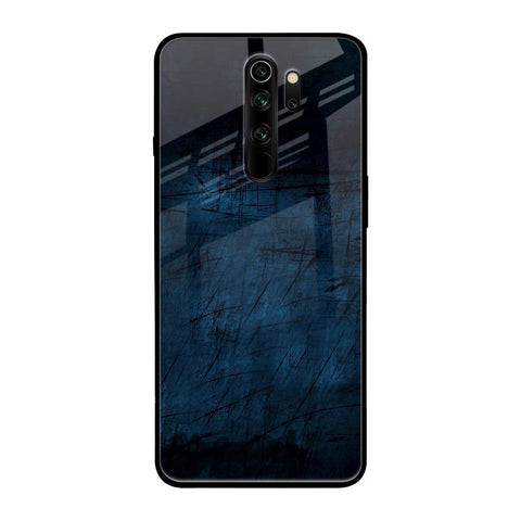 Dark Blue Grunge Xiaomi Redmi Note 8 Pro Glass Back Cover Online