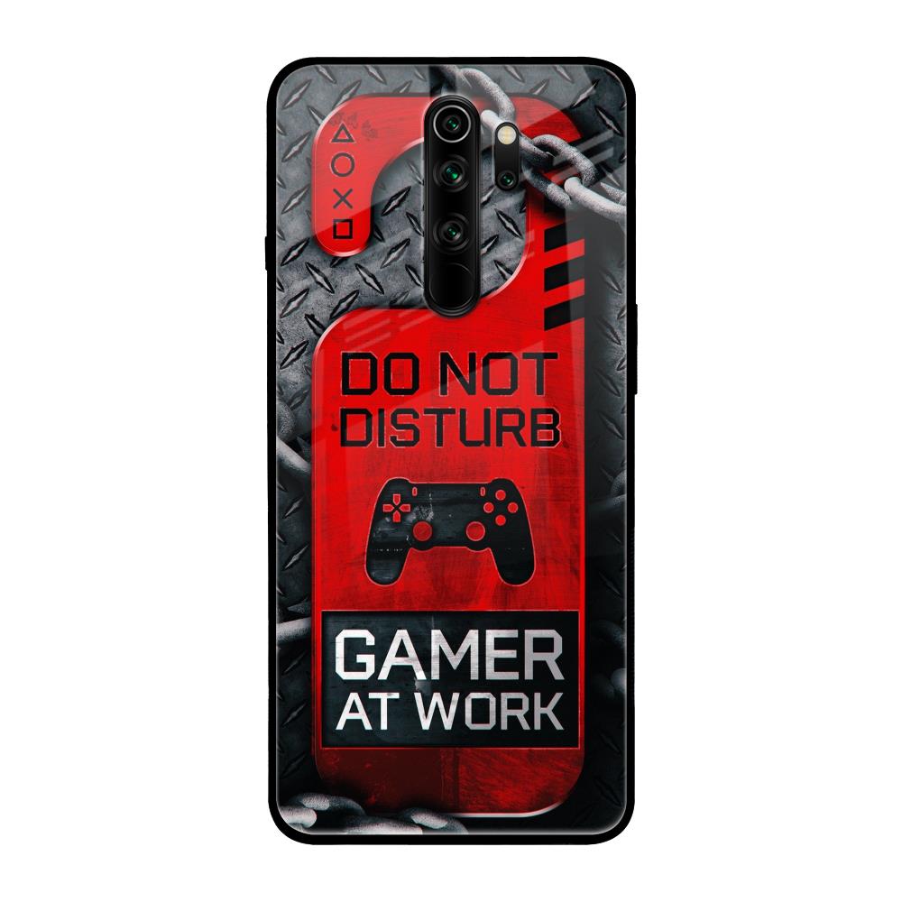 Do No Disturb Xiaomi Redmi Note 8 Pro Glass Back Cover Online