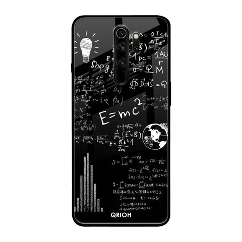 Funny Math Xiaomi Redmi Note 8 Pro Glass Back Cover Online