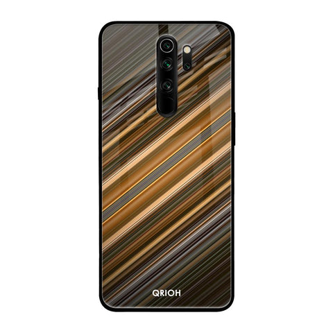 Diagonal Slash Pattern Xiaomi Redmi Note 8 Pro Glass Back Cover Online