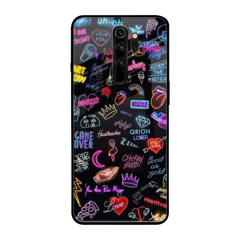 Accept The Mystery Xiaomi Redmi Note 8 Pro Glass Back Cover Online