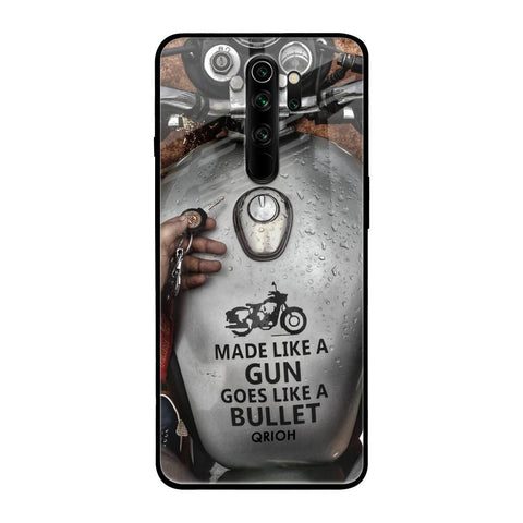 Royal Bike Xiaomi Redmi Note 8 Pro Glass Back Cover Online