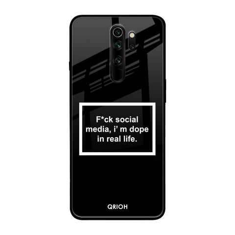Dope In Life Xiaomi Redmi Note 8 Pro Glass Back Cover Online