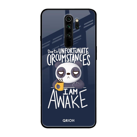 Struggling Panda Xiaomi Redmi Note 8 Pro Glass Back Cover Online
