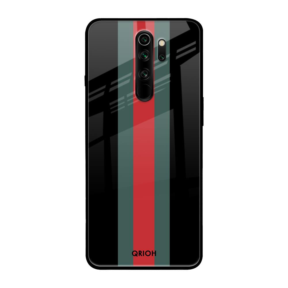 Vertical Stripes Xiaomi Redmi Note 8 Pro Glass Back Cover Online