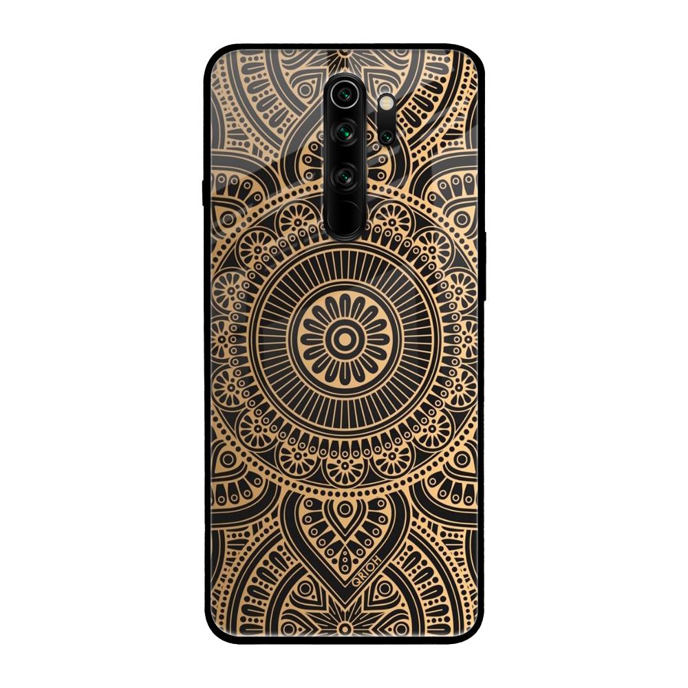 Luxury Mandala Xiaomi Redmi Note 8 Pro Glass Back Cover Online