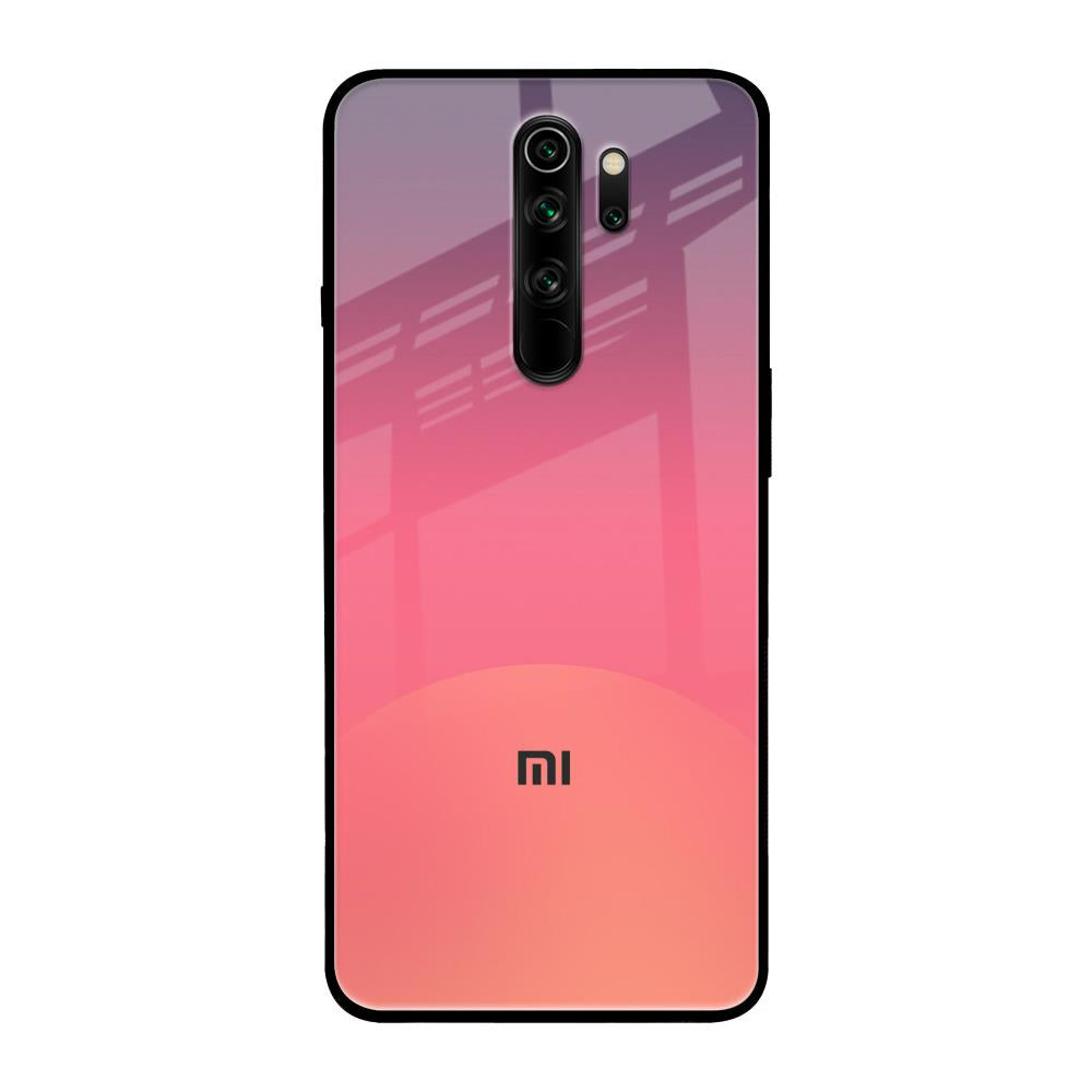 Sunset Orange Xiaomi Redmi Note 8 Pro Glass Cases & Covers Online