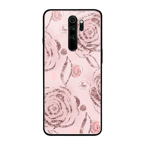 Shimmer Roses Xiaomi Redmi Note 8 Pro Glass Cases & Covers Online
