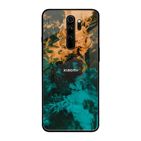 Watercolor Wave Xiaomi Redmi Note 8 Pro Glass Back Cover Online