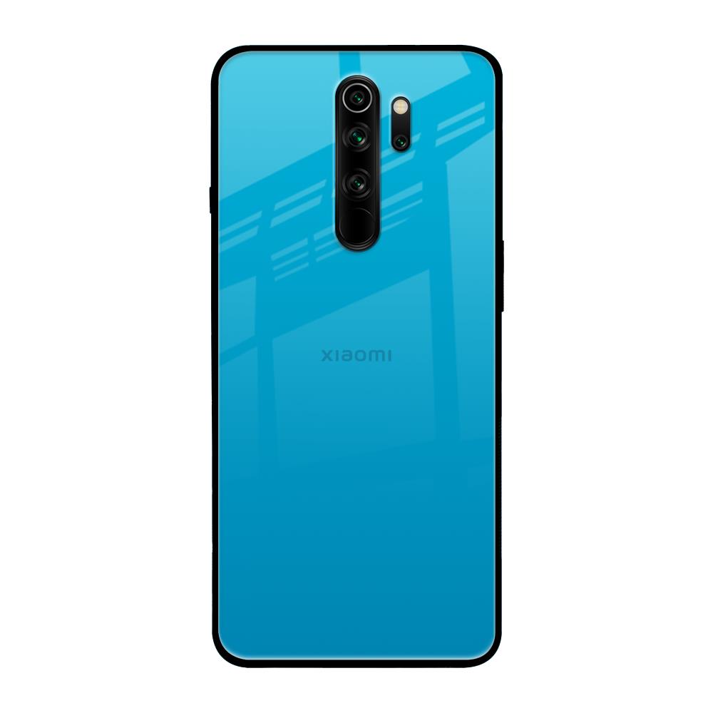 Blue Aqua Xiaomi Redmi Note 8 Pro Glass Back Cover Online