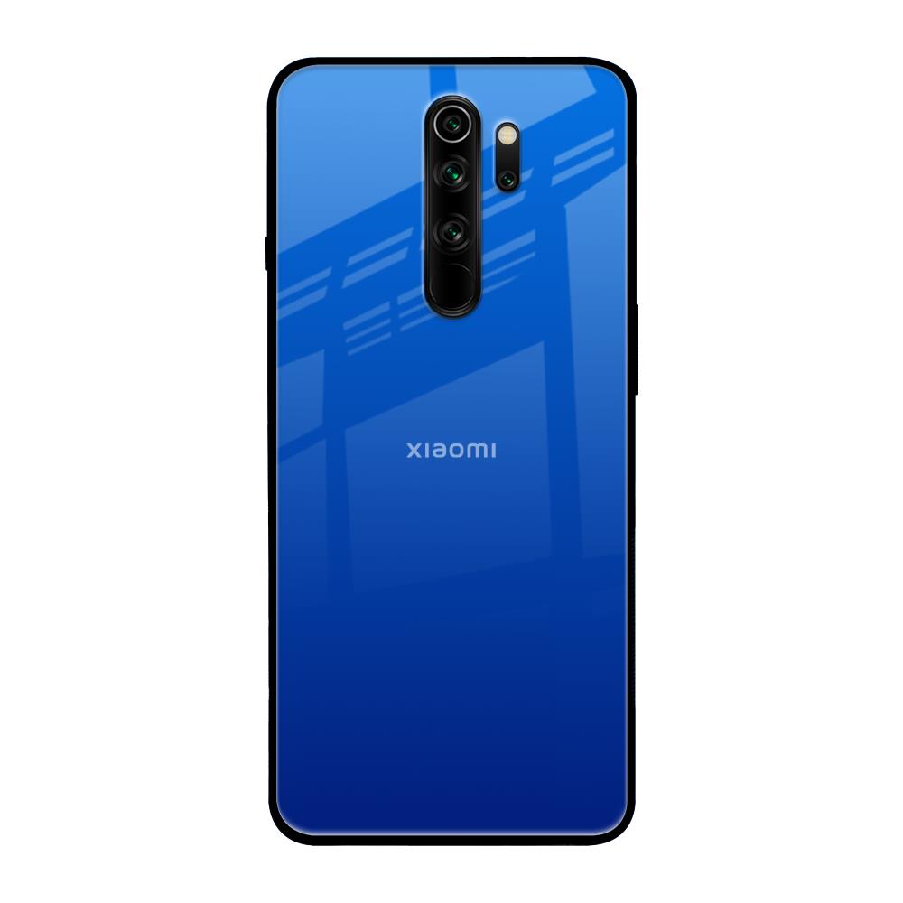 Egyptian Blue Xiaomi Redmi Note 8 Pro Glass Back Cover Online