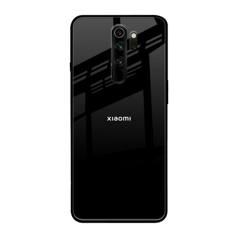 Jet Black Xiaomi Redmi Note 8 Pro Glass Back Cover Online