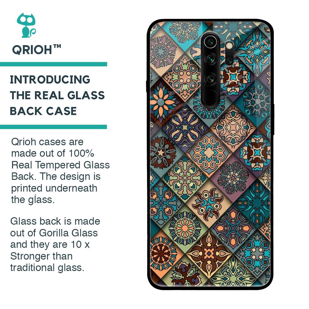 Retro Art Glass case for Xiaomi Redmi Note 8 Pro