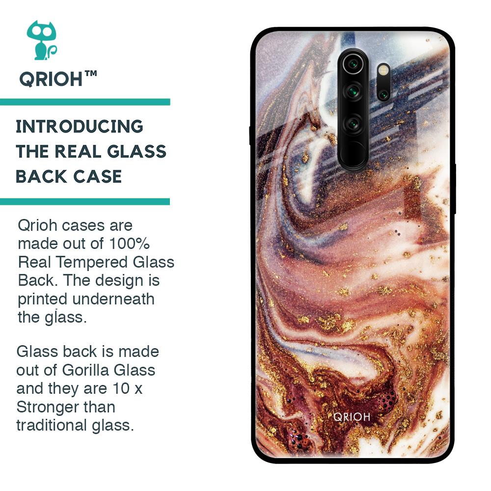 Exceptional Texture Glass Case for Xiaomi Redmi Note 8 Pro
