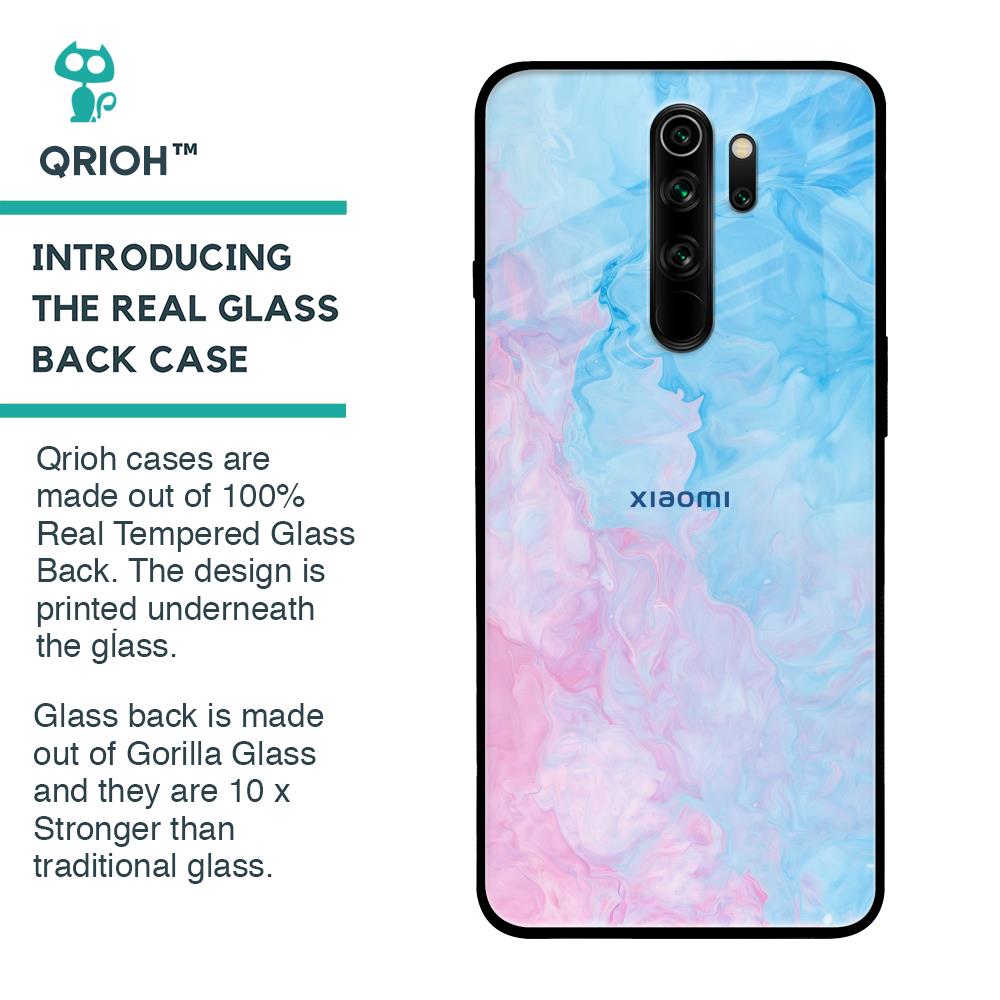 Mixed Watercolor Glass Case for Xiaomi Redmi Note 8 Pro