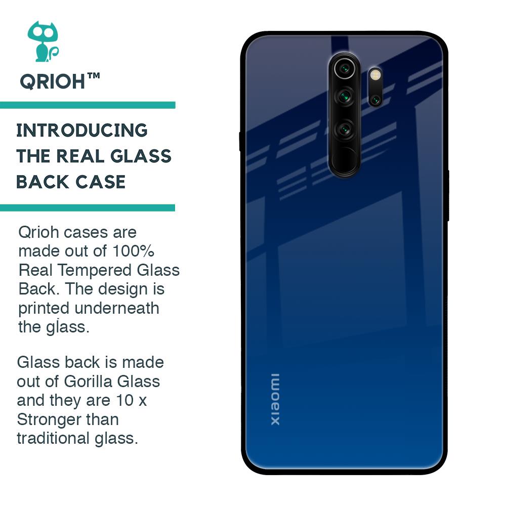 Very Blue Glass Case for Xiaomi Redmi Note 8 Pro