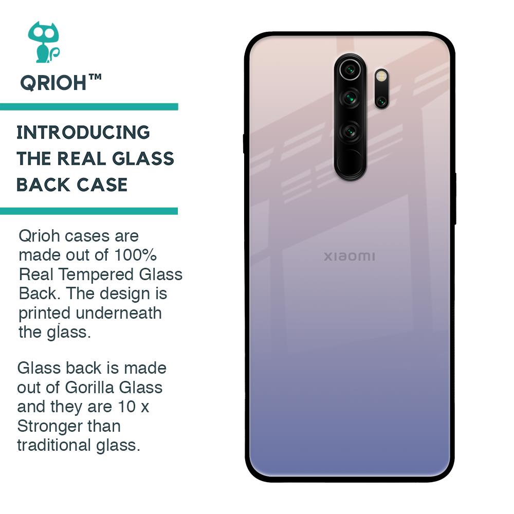 Rose Hue Glass Case for Xiaomi Redmi Note 8 Pro