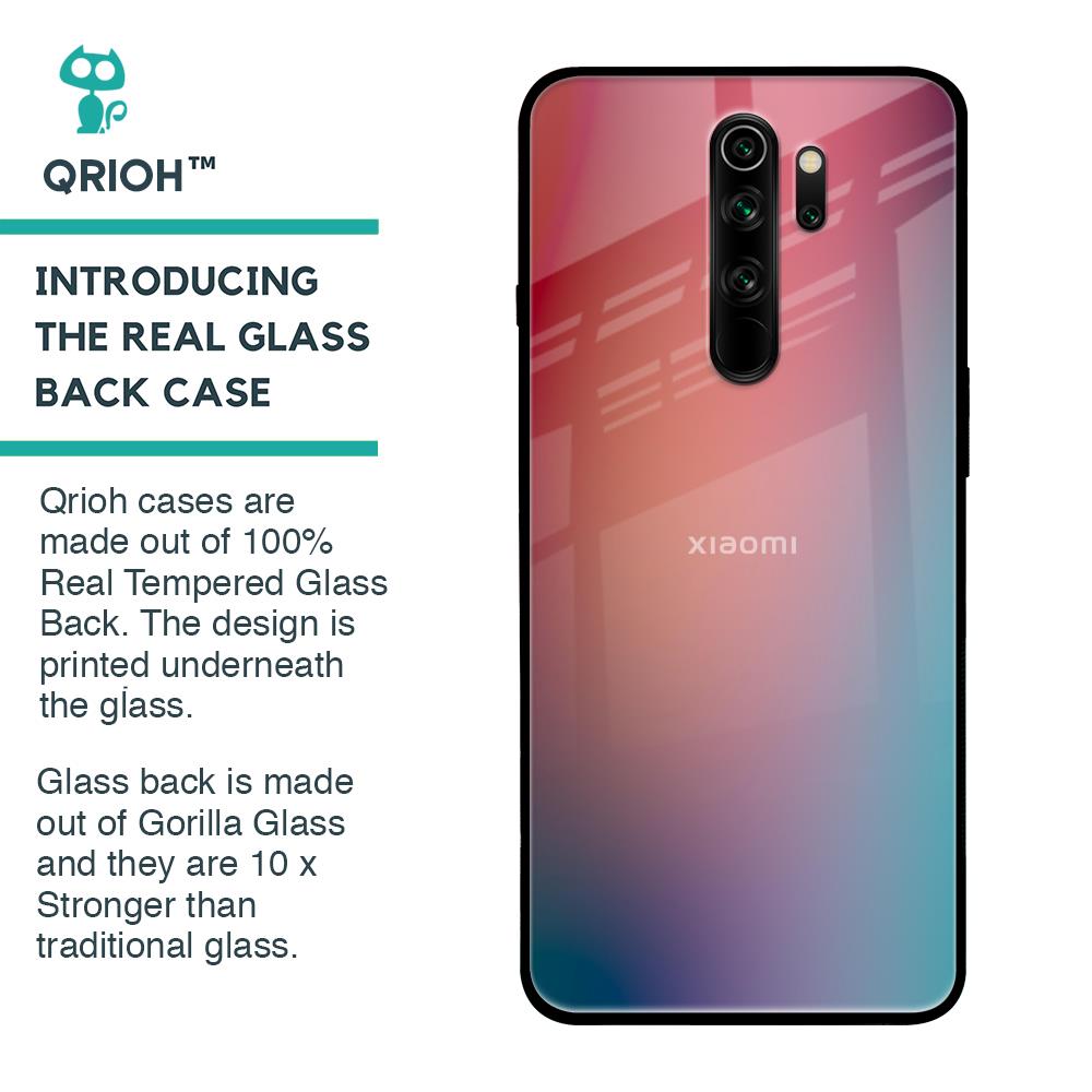 Dusty Multi Gradient Glass Case for Xiaomi Redmi Note 8 Pro