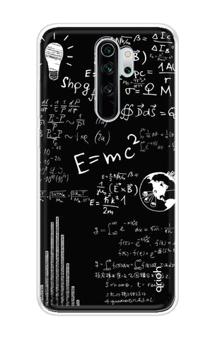 Equation Doodle Xiaomi Redmi Note 8 Pro Back Cover
