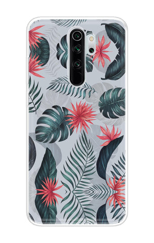 Retro Floral Leaf Xiaomi Redmi Note 8 Pro Back Cover