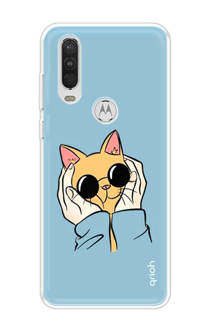 Attitude Cat Motorola One Action Back Cover