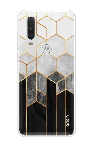 Hexagonal Pattern Motorola One Action Back Cover