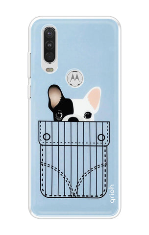 Cute Dog Motorola One Action Back Cover