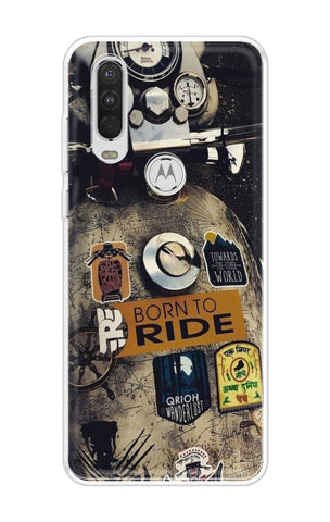 Ride Mode On Motorola One Action Back Cover