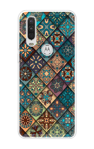 Retro Art Motorola One Action Back Cover