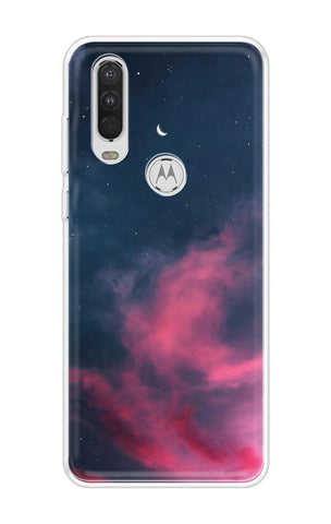 Moon Night Motorola One Action Back Cover