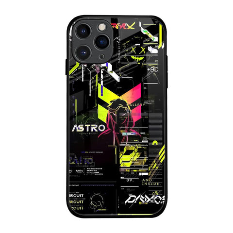 Astro Glitch iPhone 11 Pro Glass Back Cover Online