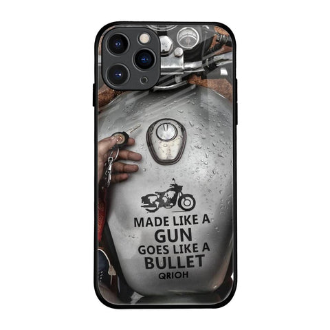 Royal Bike iPhone 11 Pro Glass Back Cover Online