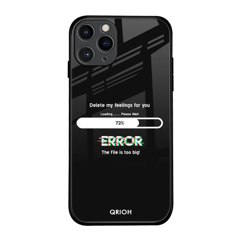 Error iPhone 11 Pro Glass Back Cover Online
