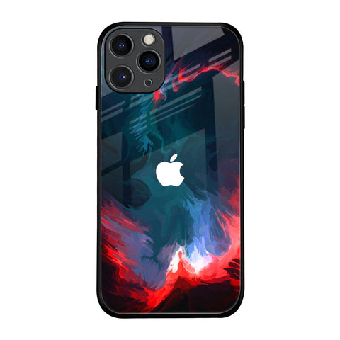 Brush Art iPhone 11 Pro Glass Back Cover Online