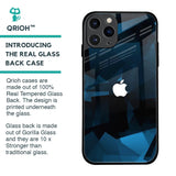 Polygonal Blue Box Glass Case For iPhone 11 Pro