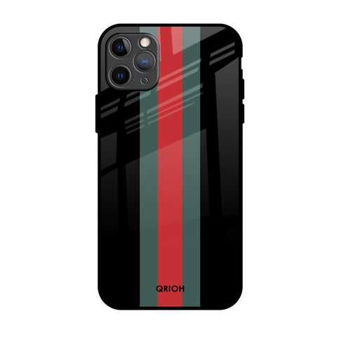 Vertical Stripes iPhone 11 Pro Max Glass Back Cover Online