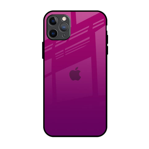 Magenta Gradient iPhone 11 Pro Max Glass Back Cover Online