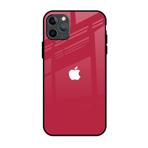 Solo Maroon iPhone 11 Pro Max Glass Back Cover Online