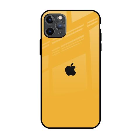 Fluorescent Yellow iPhone 11 Pro Max Glass Back Cover Online