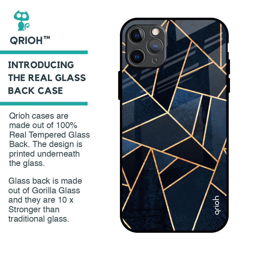 Abstract Tiles Glass Case for iPhone 11 Pro Max