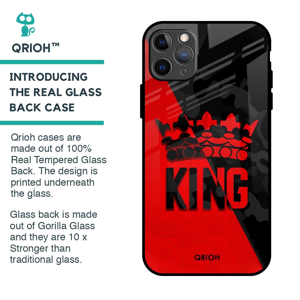 I Am A King Glass Case for iPhone 11 Pro Max